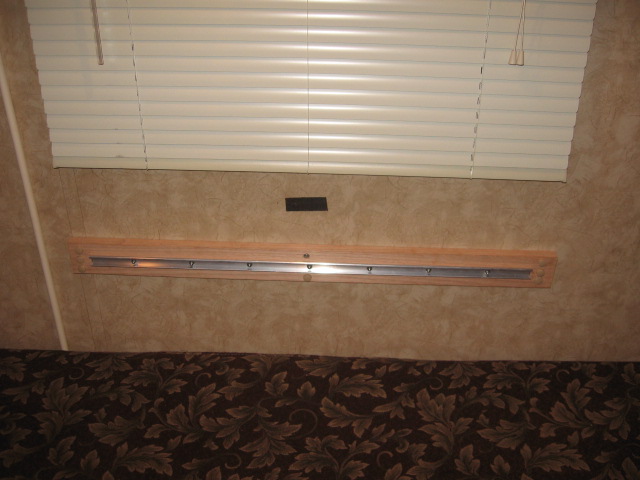 rv dinette table wall mount